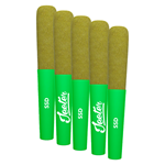 Jeeter - Baby Jeeter Infused Strawberry Sour Diesel Pre-Roll - Sativa - 5x0.5g